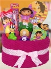 Dora towel cake basket